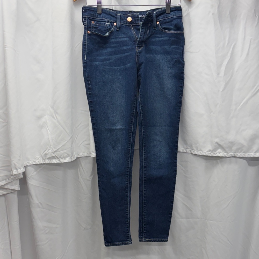 Signature by Levi Strauss Dark Blue Skinny Jeans